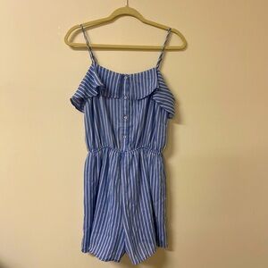 Monteau Striped Romper Size XL